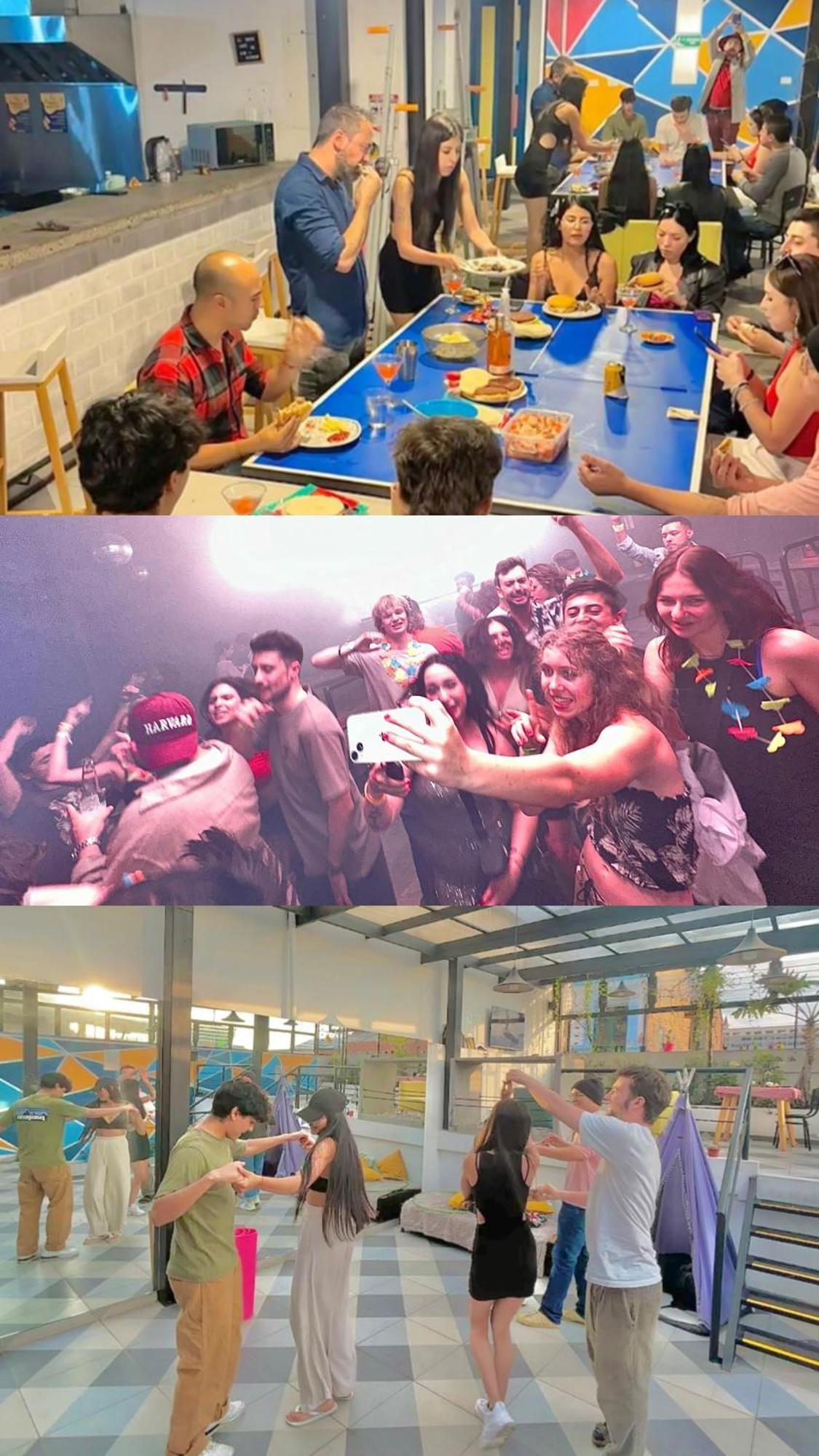 The Hipinto Social Experience, Friends, Pub Crawls, Dancing Classes, Disco-trucks, Drinking Games, Family Dinners, Rooftop Bars, Nightclubs, Vodka, Cocktails Bogotá
